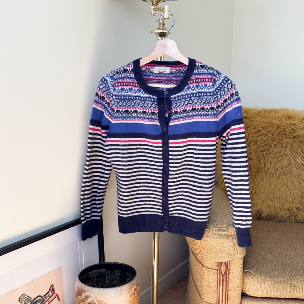 Vintage Per Una 100% Pure Cashmere Cardigan| US M UK14